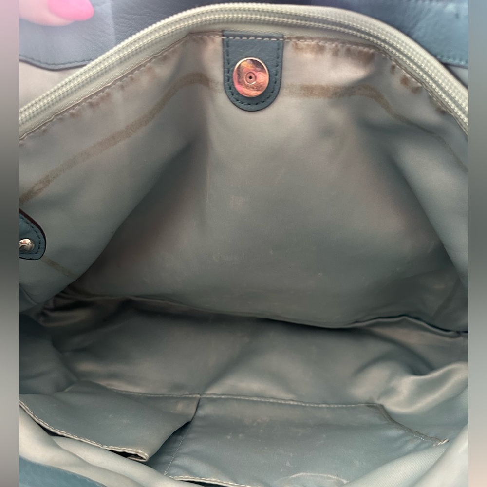 Elegant Blue Women's Tote Bag purse COACH - Picture 10 of 15